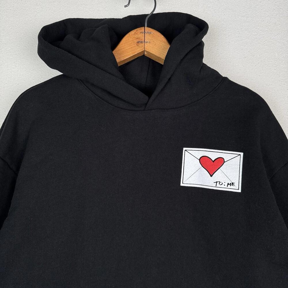 Alessandra Gesiotto Happily Ever After Hoodie Women’s Black Large L - Picture 3 of 9